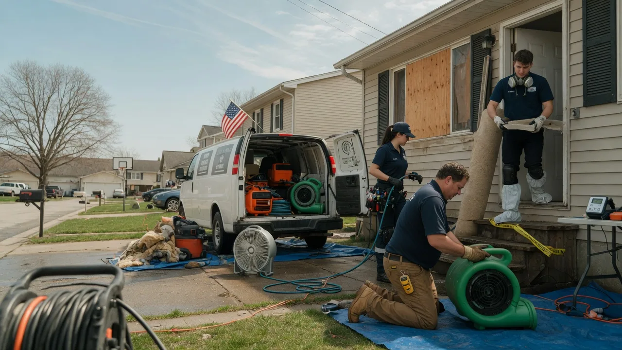 Water Damage Restoration in Sassamansville, PA near me